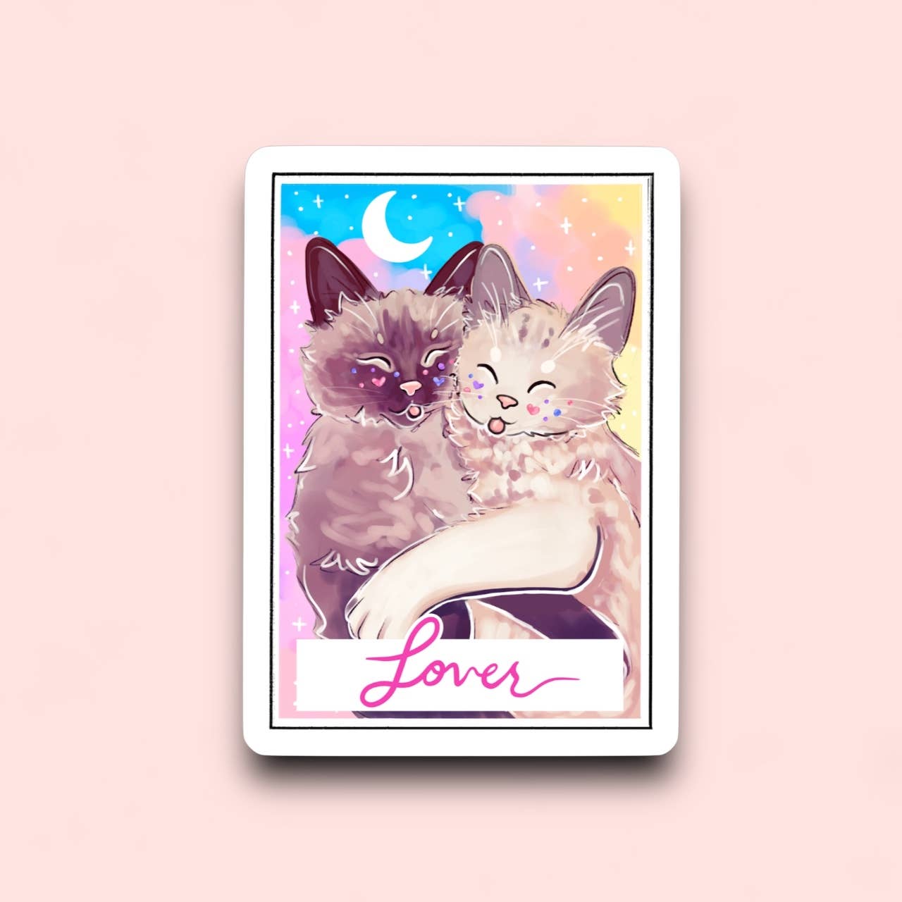 TS Lover Cat Sticker