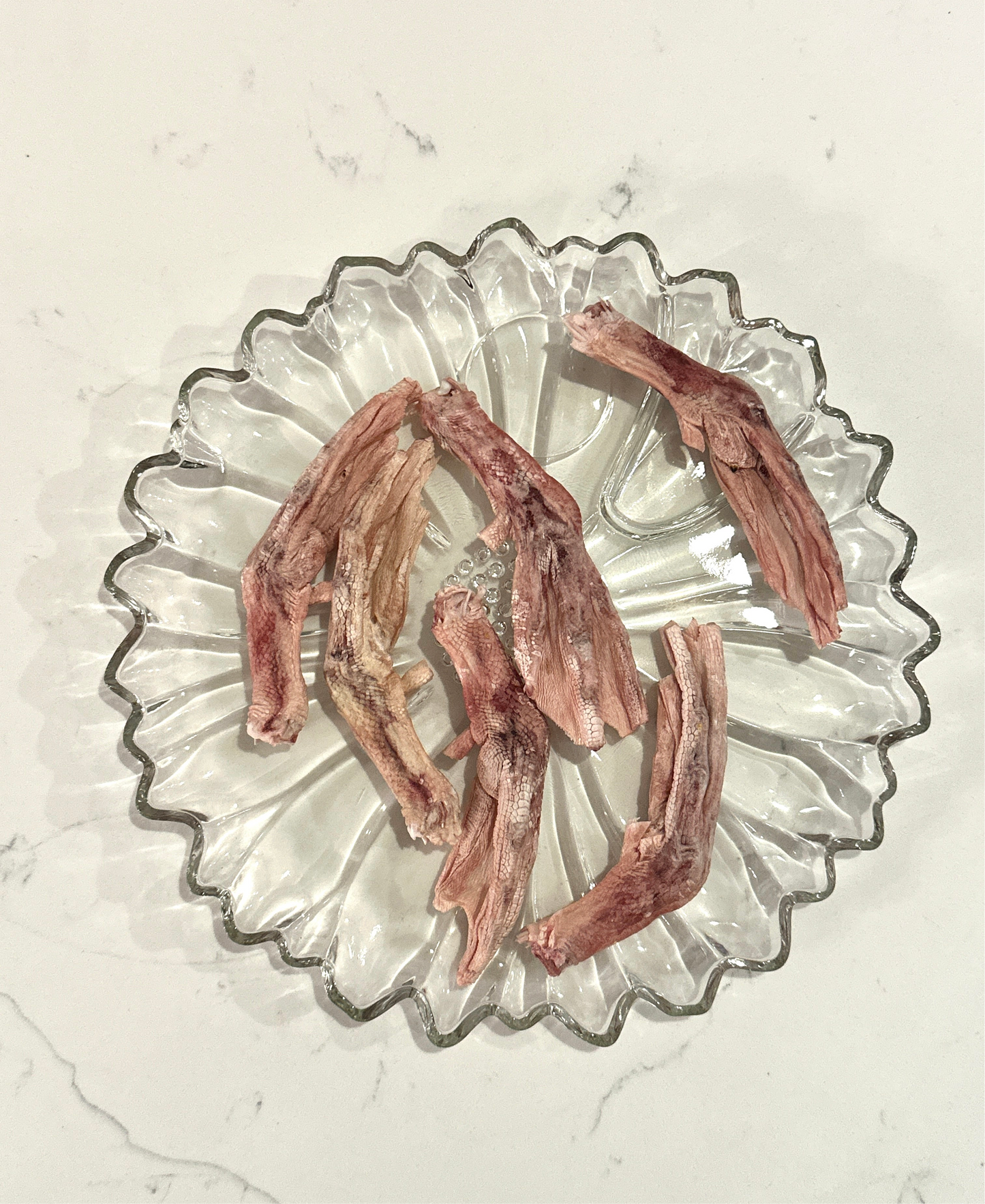 Freeze Dried Duck Feet (without nails)