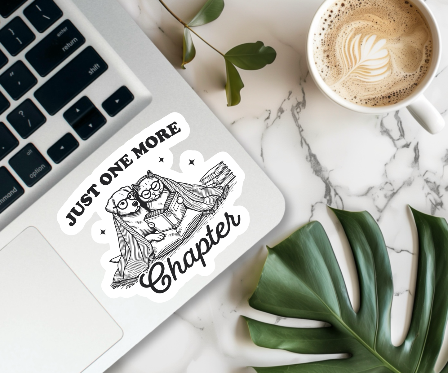 Just One More Chapter Sticker
