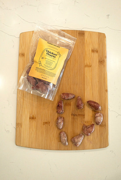 Freeze Dried Chicken Hearts