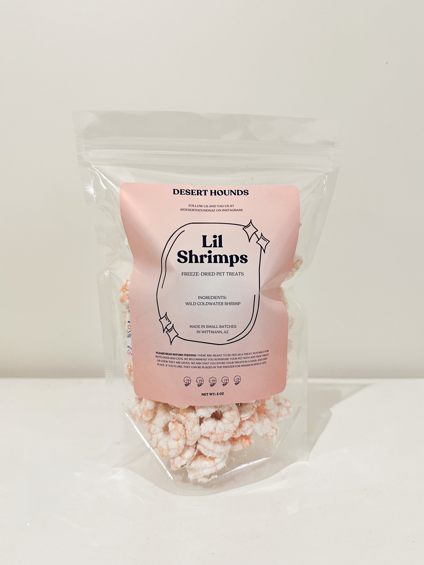 Freeze Dried Lil' Shrimps