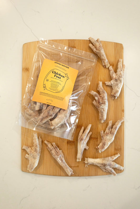 Freeze Dried Chicken Feet (without nails)