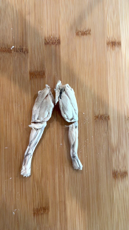 Freeze Dried Frog Legs